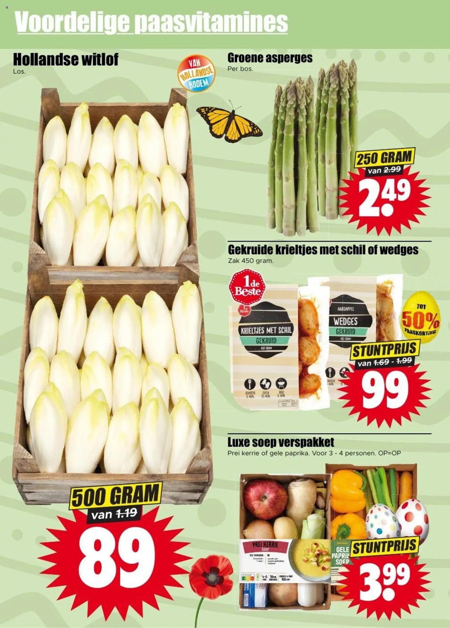 {H1} | Pagina: 20 | Producten: Aardappel, Asperges, Prei, Zak