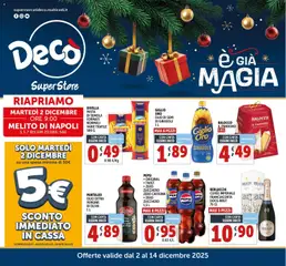 Anteprima del volantino Decò Nuova Apertura Melito di Napoli catalogo valido a partire dal 02.12.2025