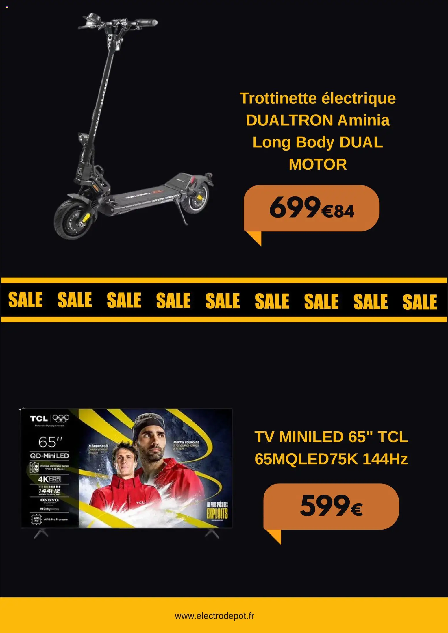 {H1} | Page: 7 | Produits: Body, Trottinette électrique