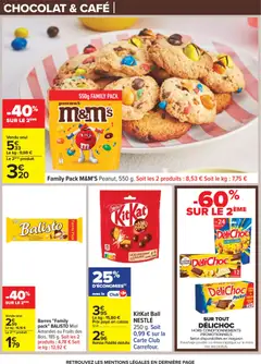 Carrefour - Prévisualisation de Carrefour catalogue semaine 2 valide à partir de 06.01.2026 | Page: 20 | Produits: Cookies, Café, Biscuits, Amandes