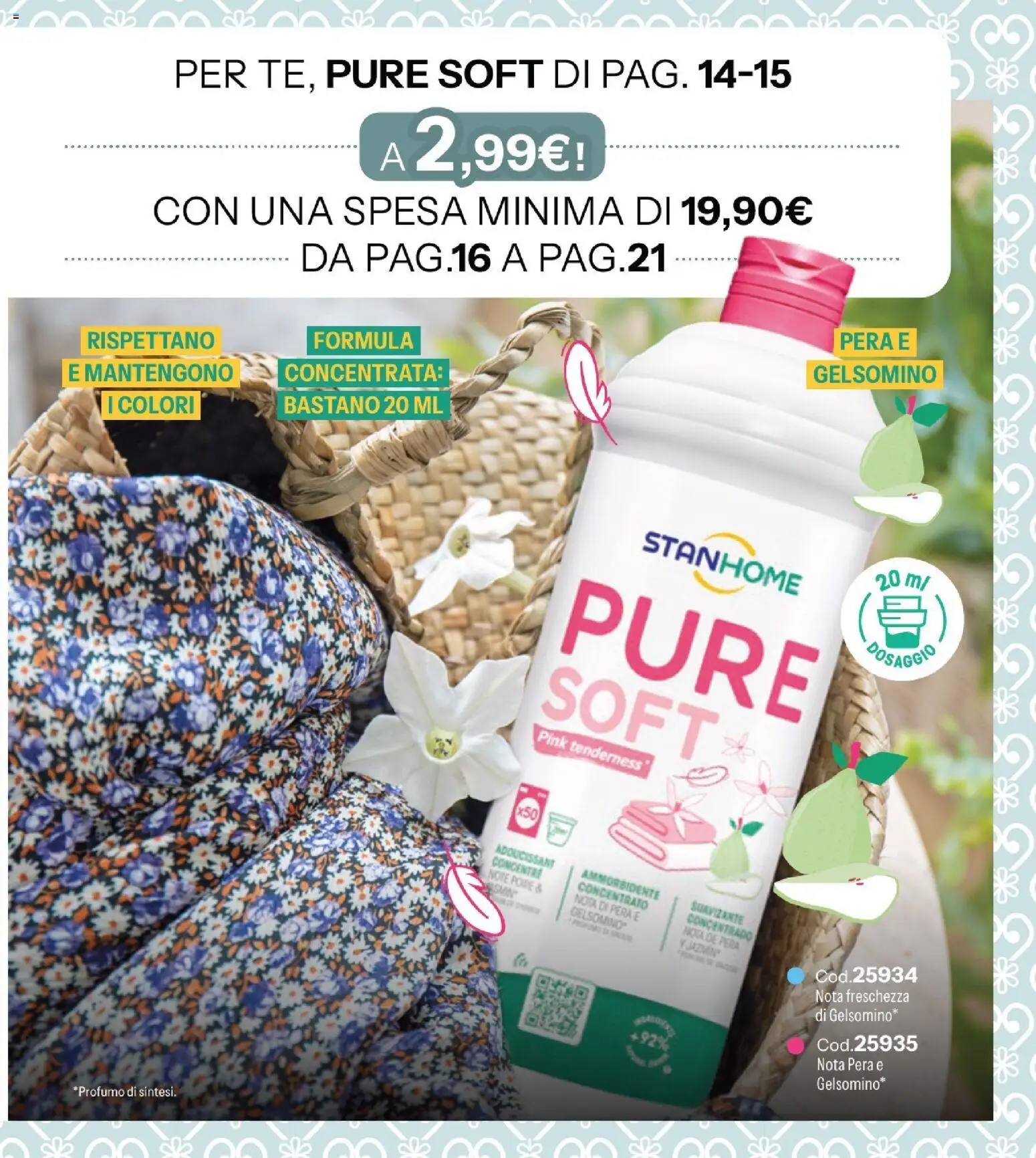 Volantino Stanhome del 08.01.2026 | Pagina: 15 | Prodotti: Ammorbidente, Pera