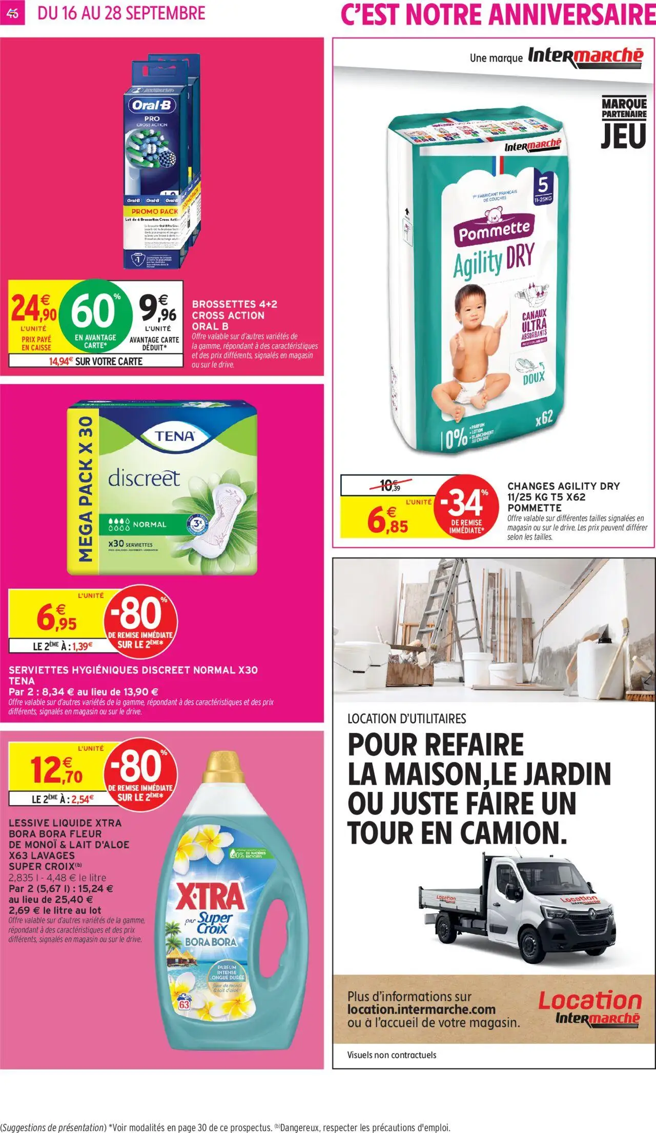  | Page: 46 | Produits: Couches, Parfum, Détergent, Lessive