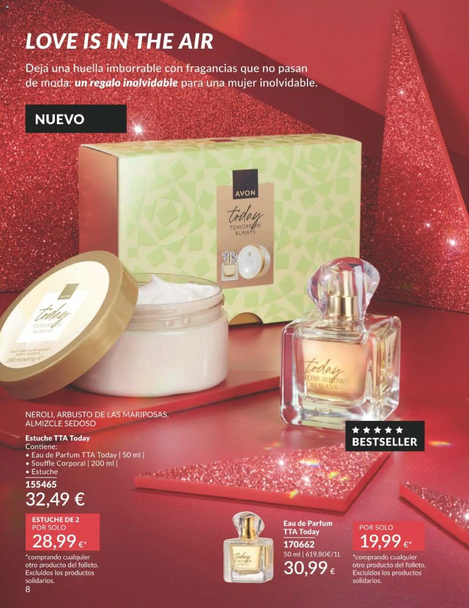 Catálogo AVON campaña 11 Black Friday │ válido desde el 01.11.2025 | Página: 8 | Productos: Perfume, Eau de parfum