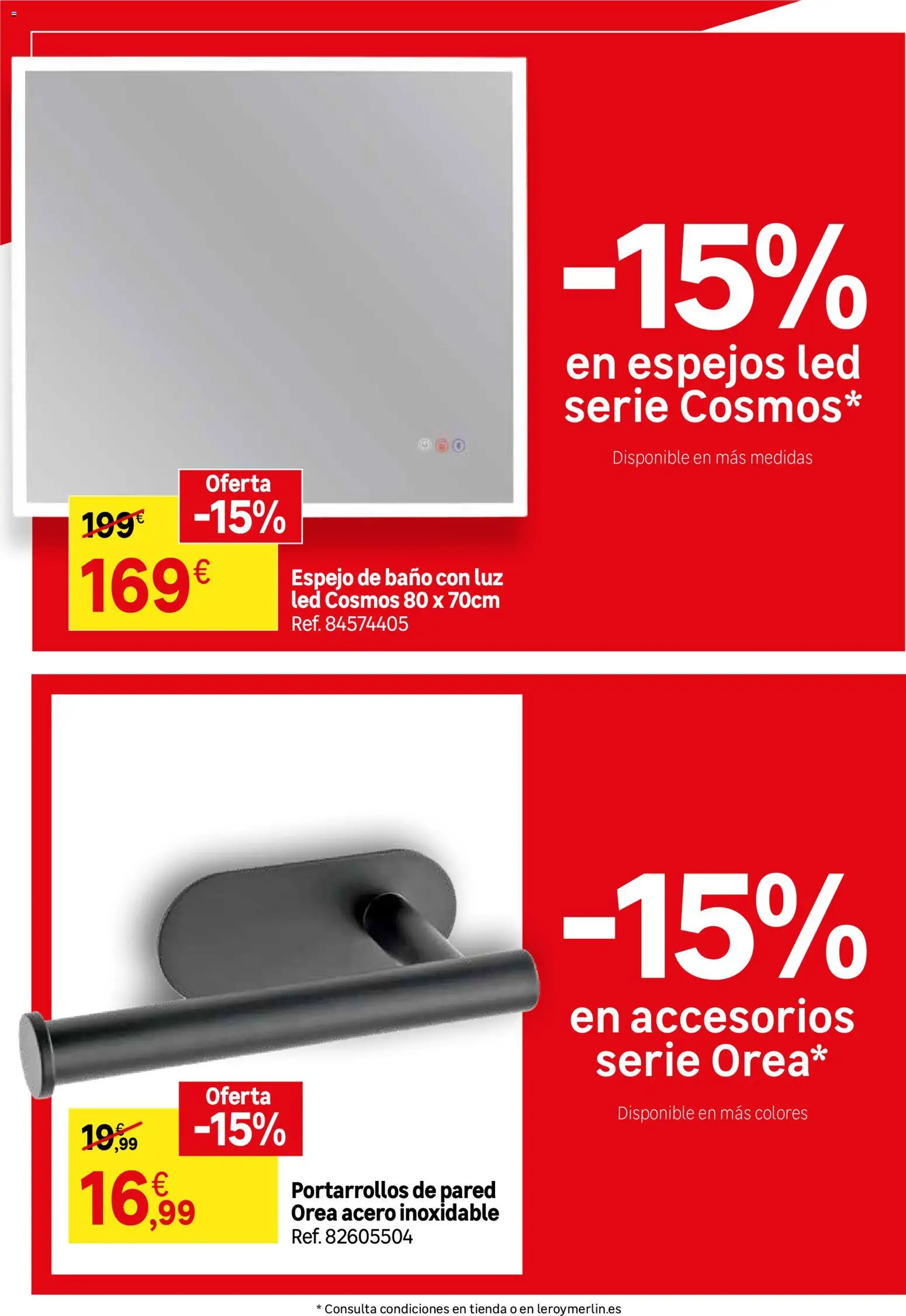 Leroy Merlin catálogo │ válido desde el 30.12.2025 | Página: 33 | Productos: Baño, Espejo