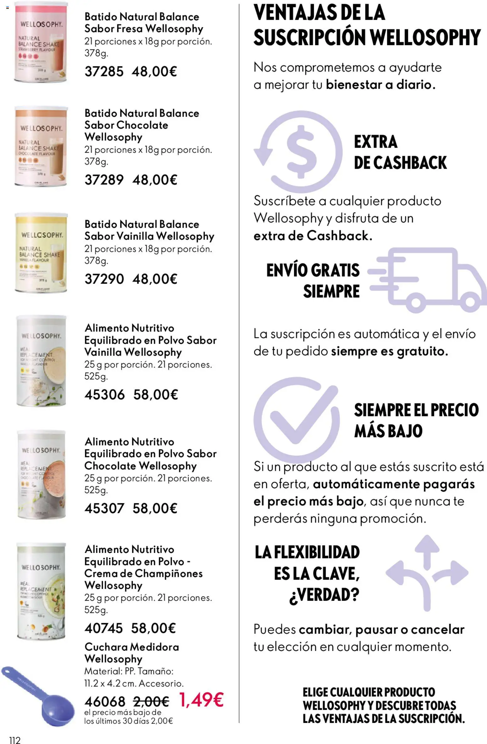 Oriflame - Catálogo Campaña 6 │ válido desde el 22.04.2026 | Página: 112 | Productos: Polvo, Chocolate, Crema, Té