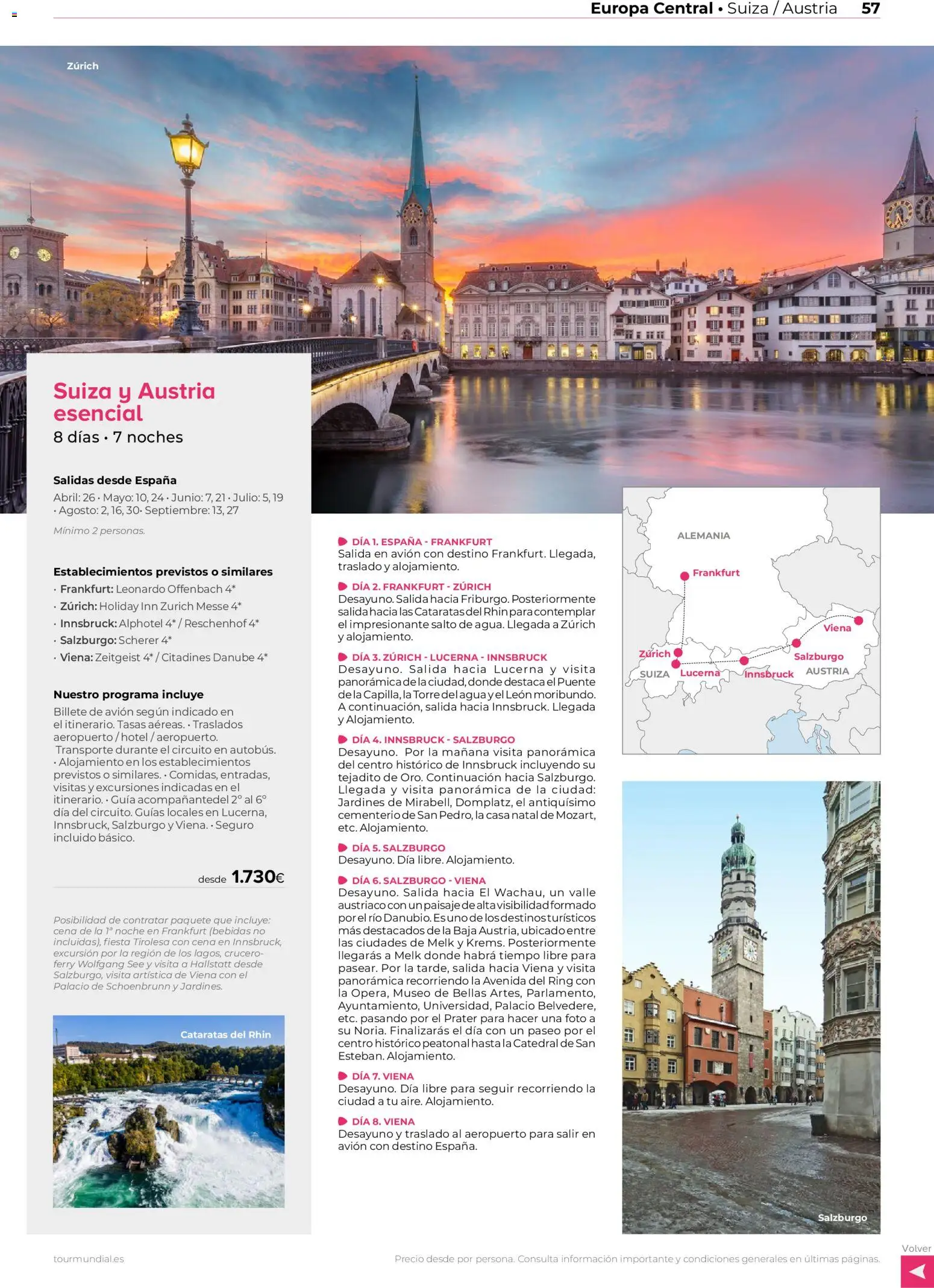 Viajes El Corte Inglés Europa │ válido desde el 01.01.2026 | Página: 57