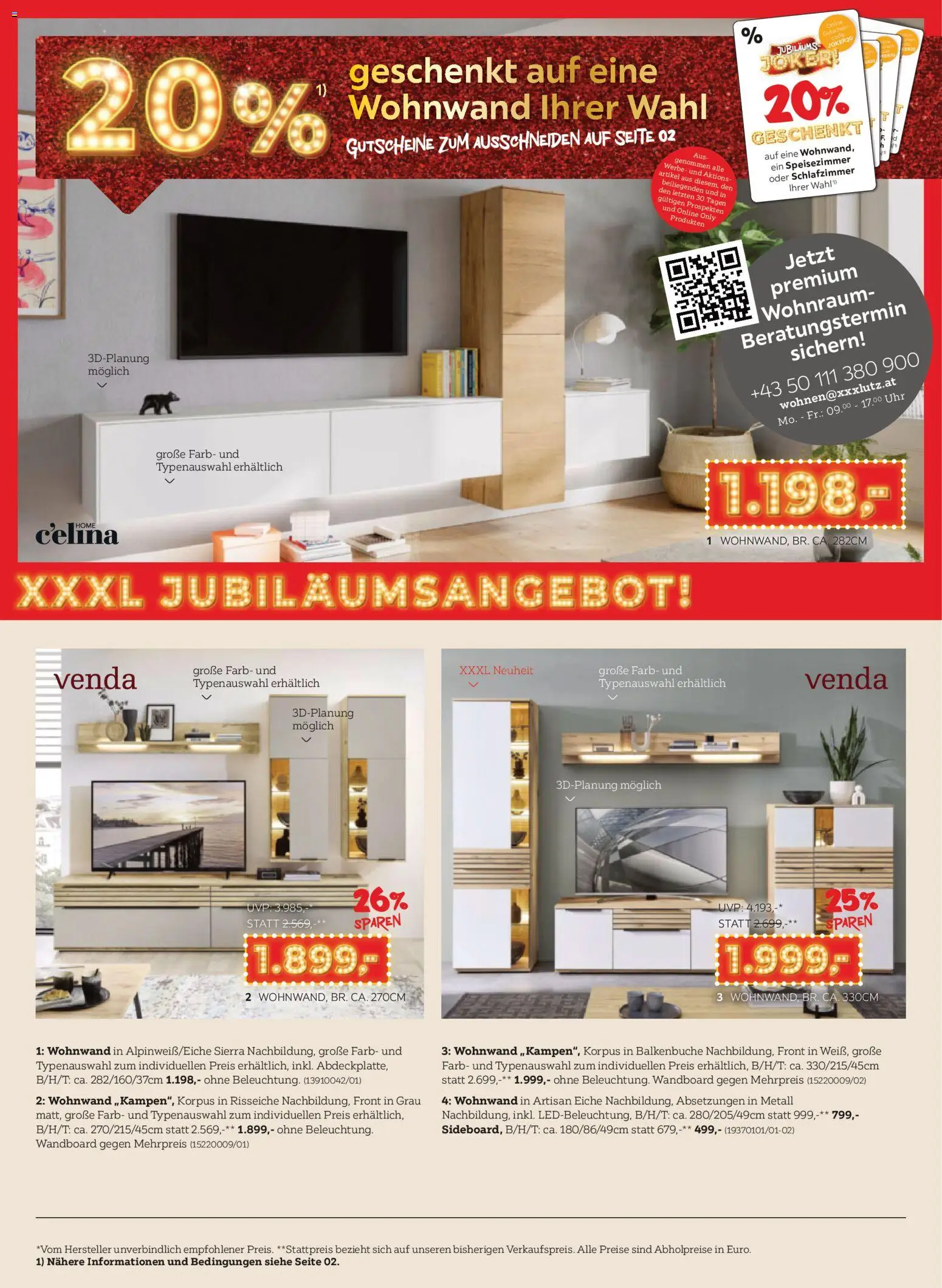 XXXLutz Jubiläums - Joker gültig ab 04.11.2025 | Seite: 10 | Produkte: Uhr