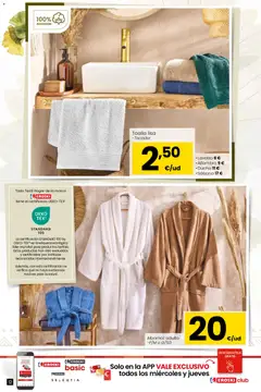 Vista previa Eroski - Qué a gusto válido desde el 07.01.2026 | Página: 12 | Productos: Lavabo, Ducha, Alfombra