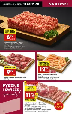 Biedronka gazetka od 11.08.2025 | Strona: 32 | Produkty: Ciastko z pomidorami i mozzarellą, Bułka, Chleb rodzinny, Mozzarella