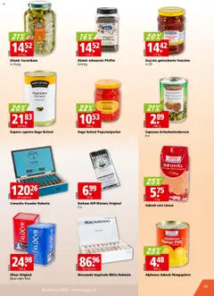 Aligro Aktionen ab 20.10.2025 gültig | Seite: 23 | Produkte: Essig, Tomaten, Mango, Pfeffer