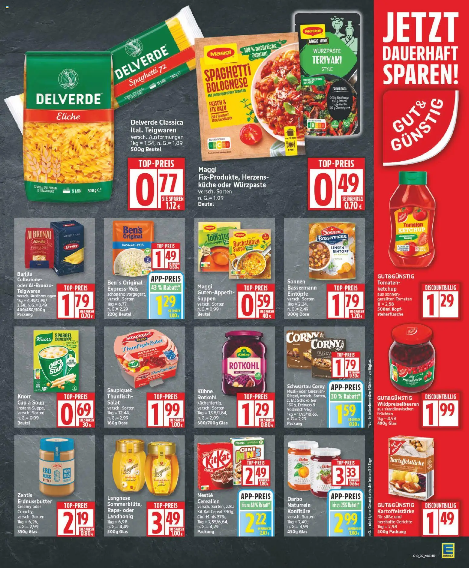 Edeka Prospekt 	 – gültig ab 02.03.2026 | Seite: 7 | Produkte: Langnese, Butter, Rindfleisch, Salat