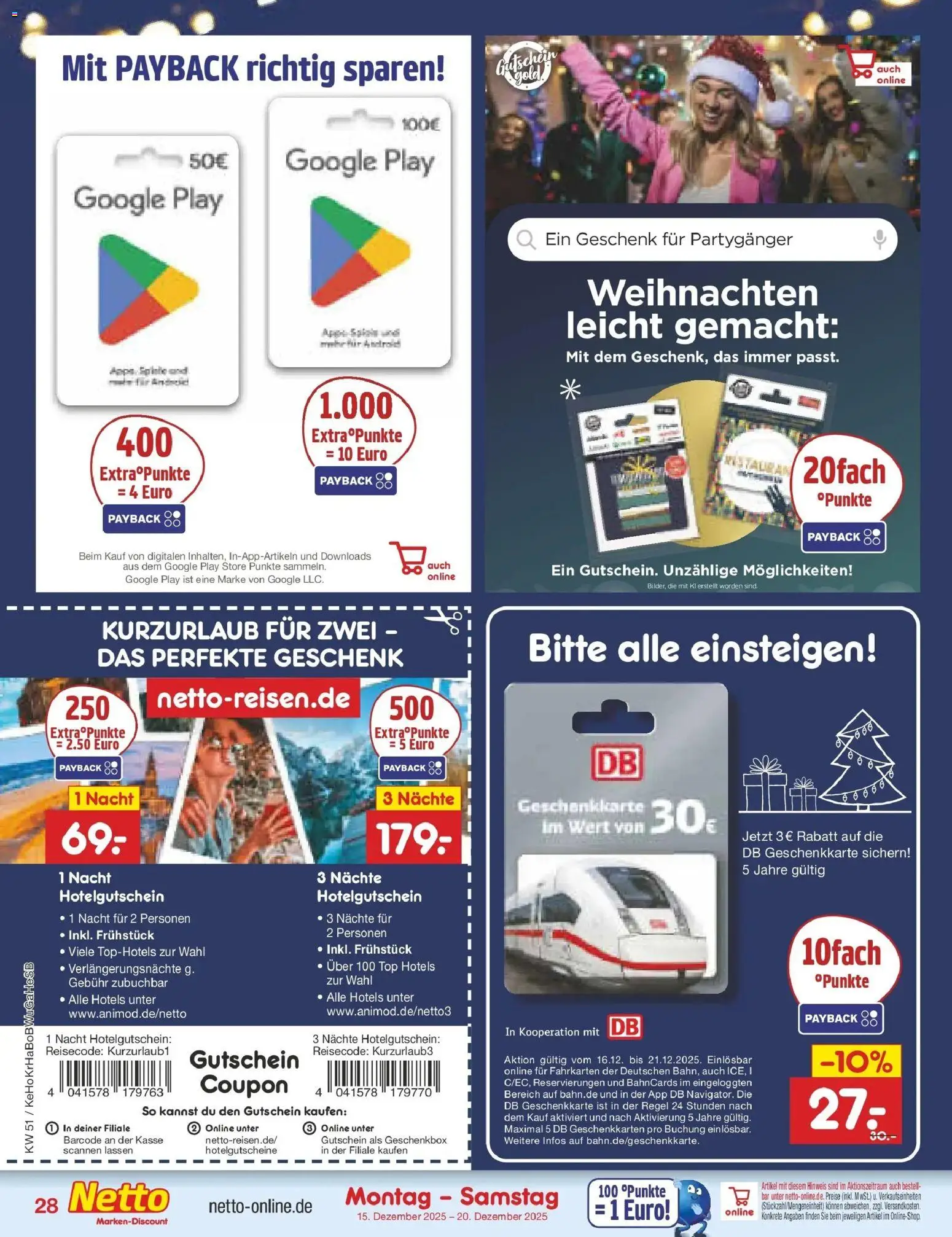 Netto Marken-Discount prospekt Stemwede-Dielingen	 – gültig ab 15.12.2025 | Seite: 36 | Produkte: Top