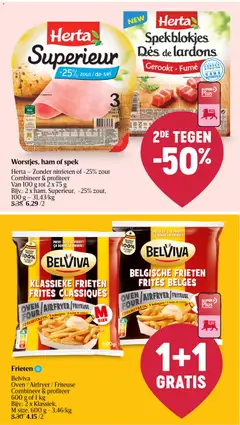 Delhaize folder week 5 - Voorbeeld van een folder van Delhaize, geldig van 29.01.2026 | Pagina: 24 | Producten: Ham, Oven, La, Friteuse