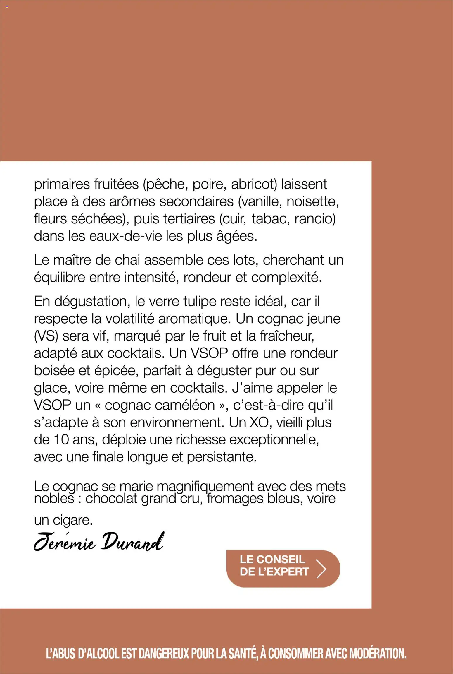 {H1} | Page: 19 | Produits: Abricot, Cognac, Chocolat