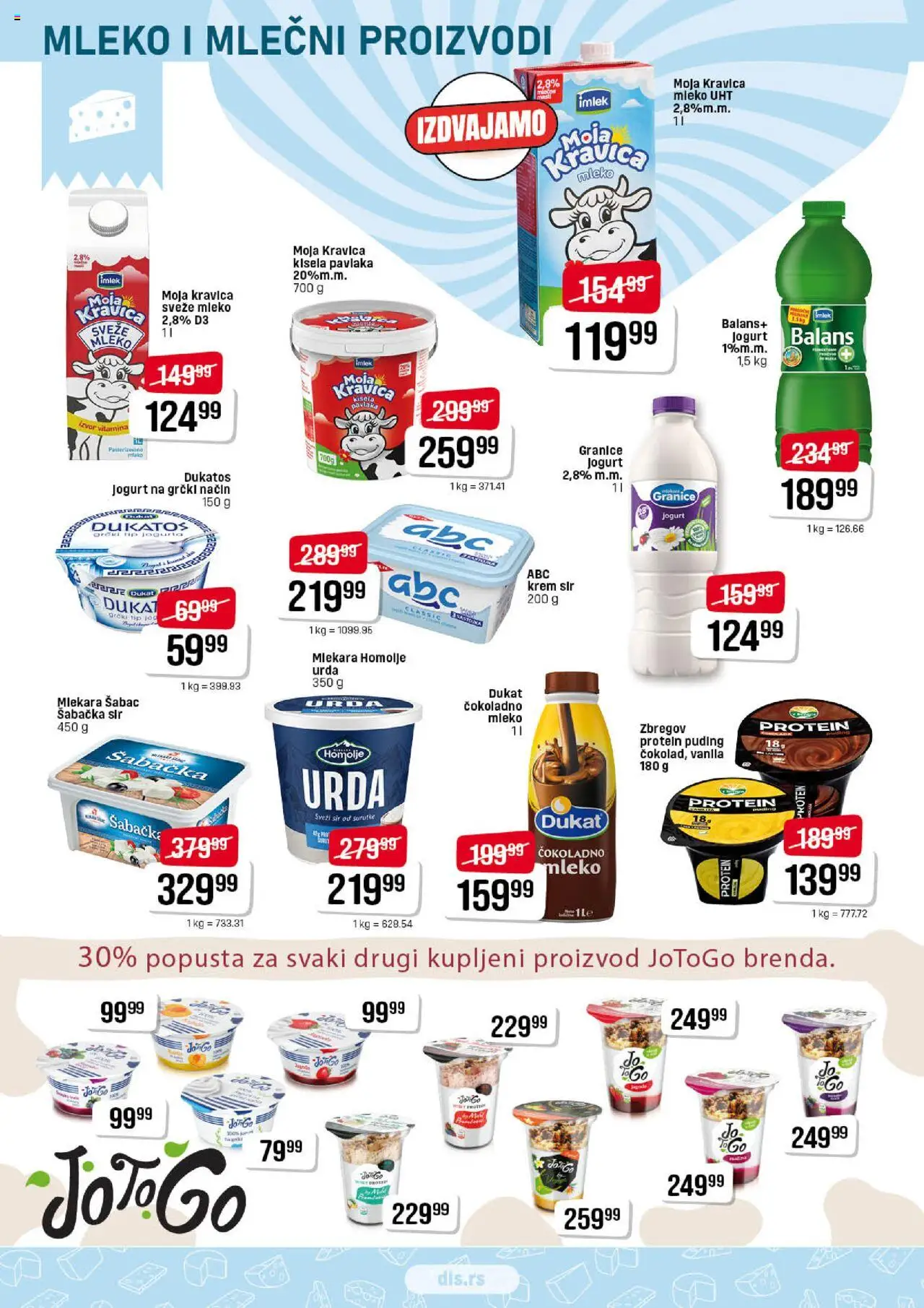 DIS katalog - važi od 03.07.2025 | Strana: 4 | Proizvode: Protein, Puding, Dukatos, Krem sir