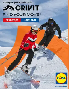 LIDL - Prévisualisation de LIDL Catalogue sport et loisirs 2025 valide à partir de 13.11.2025