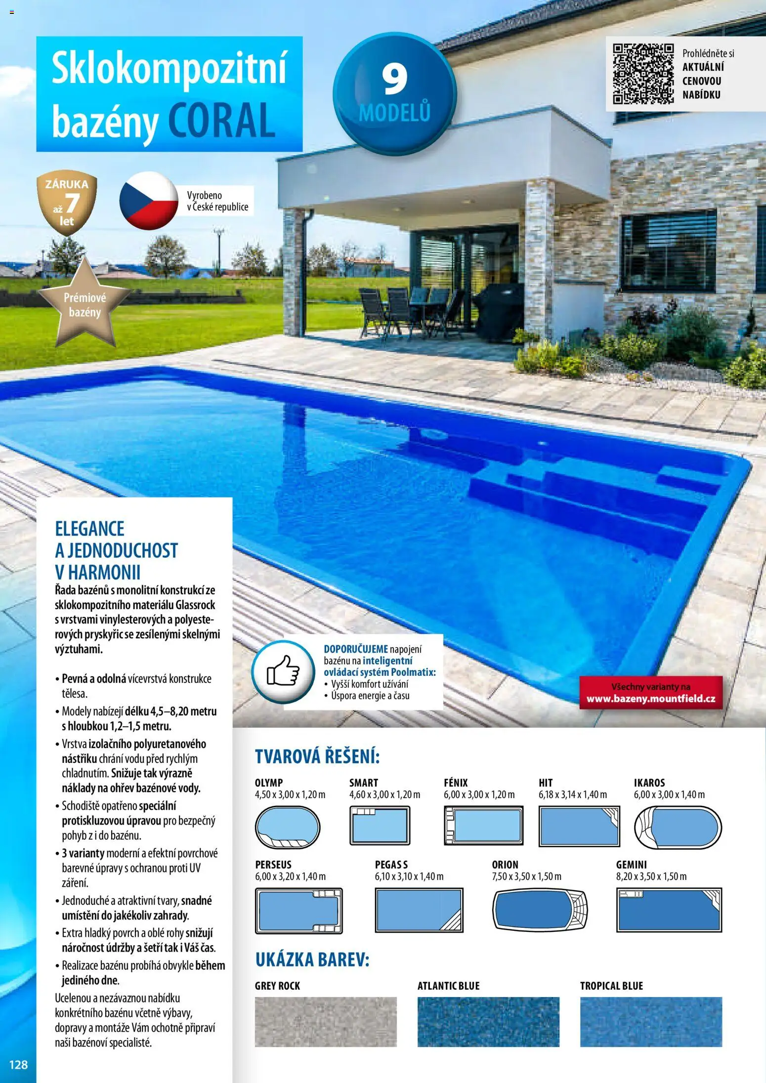 Mountfield katalog od 02.04.2026 | Strana: 128 | Produkty: Bazény, Modely