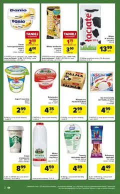 Carrefour Gazetka - Express II od 24.06.2025 | Strona: 2 | Produkty: Twaróg półtłusty, Serek, Ser, Jogurt