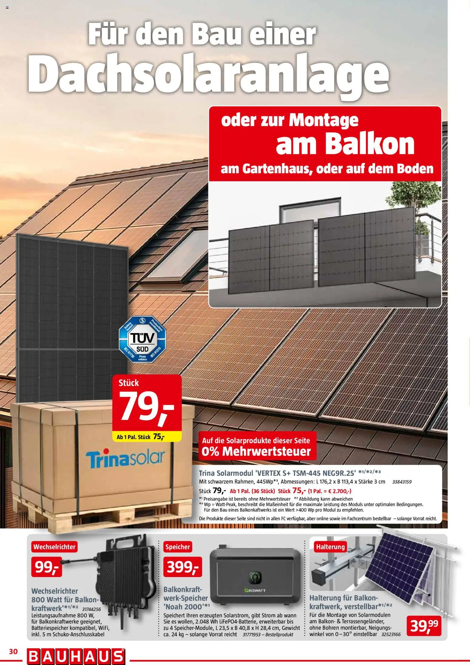 Bauhaus Prospekt 	 – gültig ab 28.03.2026 | Seite: 30 | Produkte: Gewicht