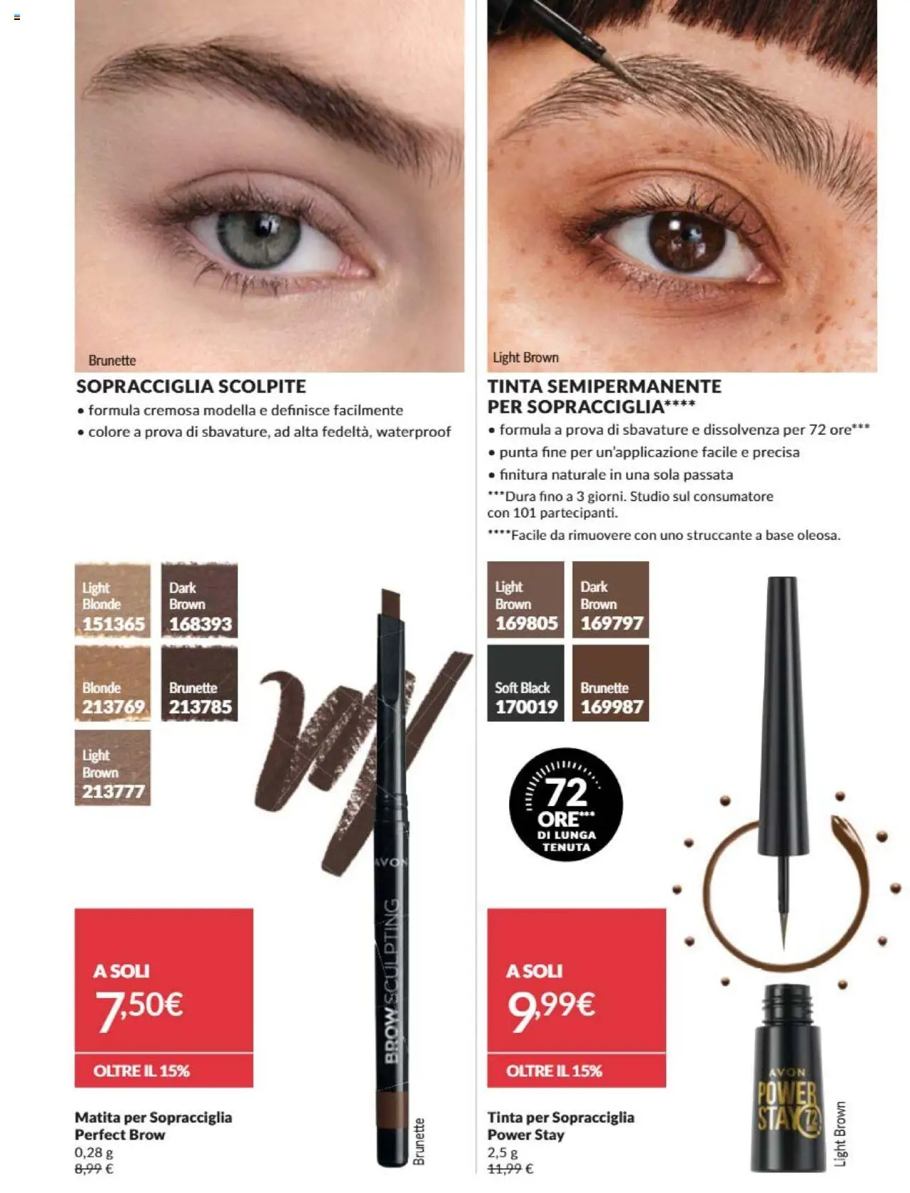 Volantino Avon del 01.07.2025 | Pagina: 57 | Prodotti: Struccante