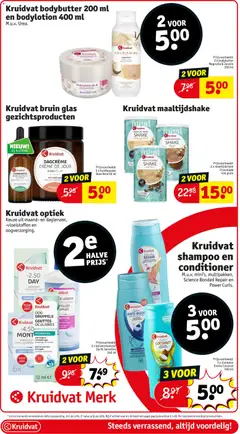 Kruidvat bodybutter 200 ml en bodylotion 400 ml, Bodybutter and bodylotion, m.u.v. Urea. - Voorbeeld van een folder van Kruidvat, geldig van 30.12.2025 | Pagina: 9
