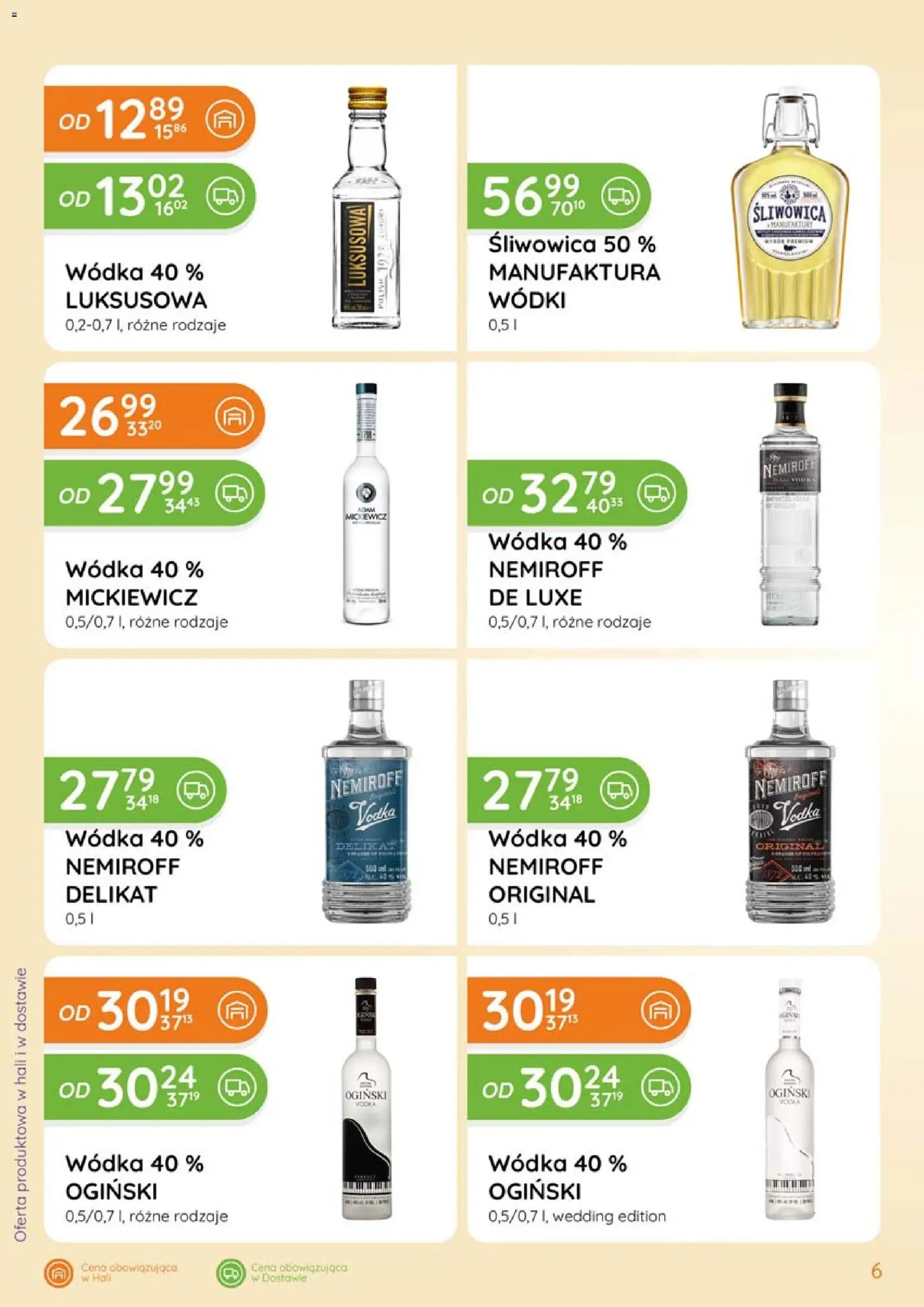 Eurocash Gazetka - Katalog Alkoholowy od 01.02.2026 | Strona: 6 | Produkty: Ogiński, Vodka, Wódka