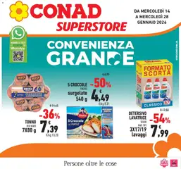 Anteprima del volantino Conad - Convenienza Grande valido a partire dal 14.01.2026