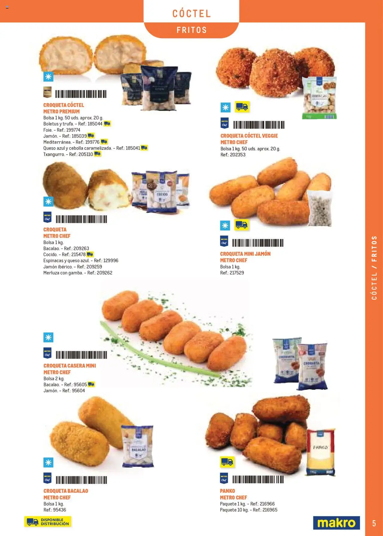 Makro -  Especial Catering Canarias │ válido desde el 25.02.2025 | Página: 5 | Productos: Queso, Jamón, Bolsa