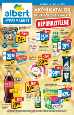 Náhled letáku Albert katalog - Hypermarket - Brand od 28.01.2026