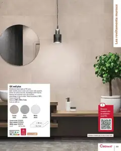 Gedimat - Prévisualisation de Gedimat Sols & murs intérieurs valide à partir de 14.03.2025 | Page: 111 | Produits: Revêtement mural