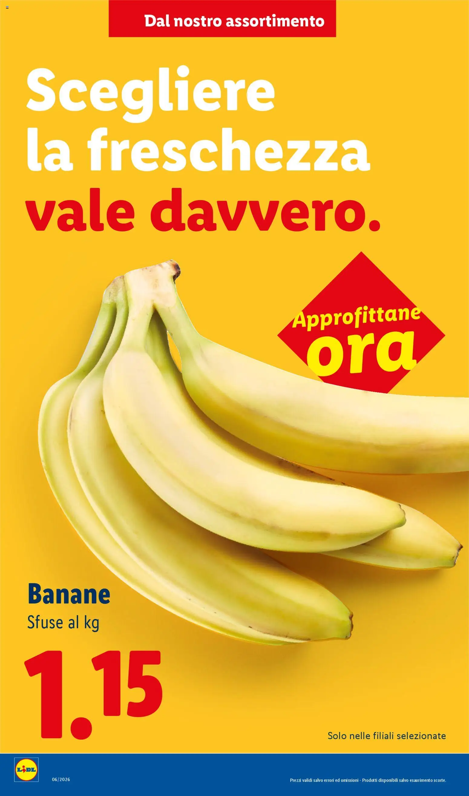 Volantino Lidl del 16.02.2026 | Pagina: 4 | Prodotti: Banane