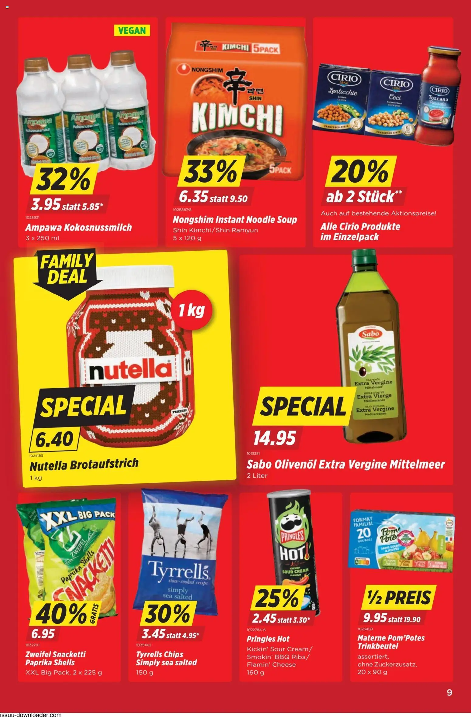 Denner Aktionen – gültig ab 28.10.2025 | Seite: 9 | Produkte: Spabad, Tee, Chips, Harddisk