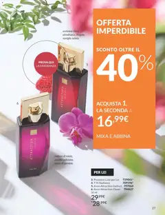 Anteprima del volantino Avon catalogo - campagna 04/2026 valido a partire dal 01.04.2026 | Pagina: 27 | Prodotti: Orchidea, Fragranza