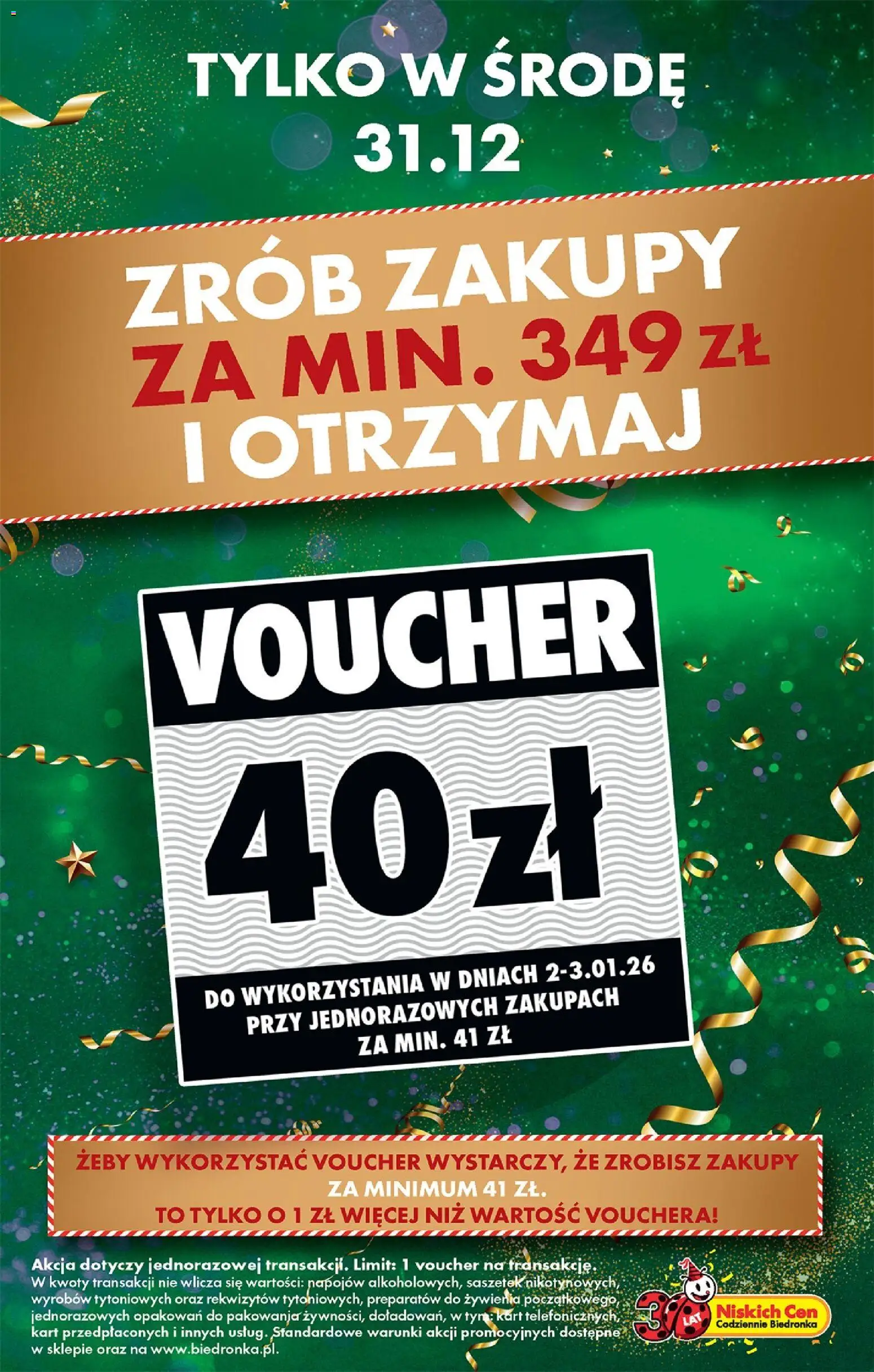 Biedronka gazetka - Oferta w tym tygodniu od 31.12.2025 | Strona: 2