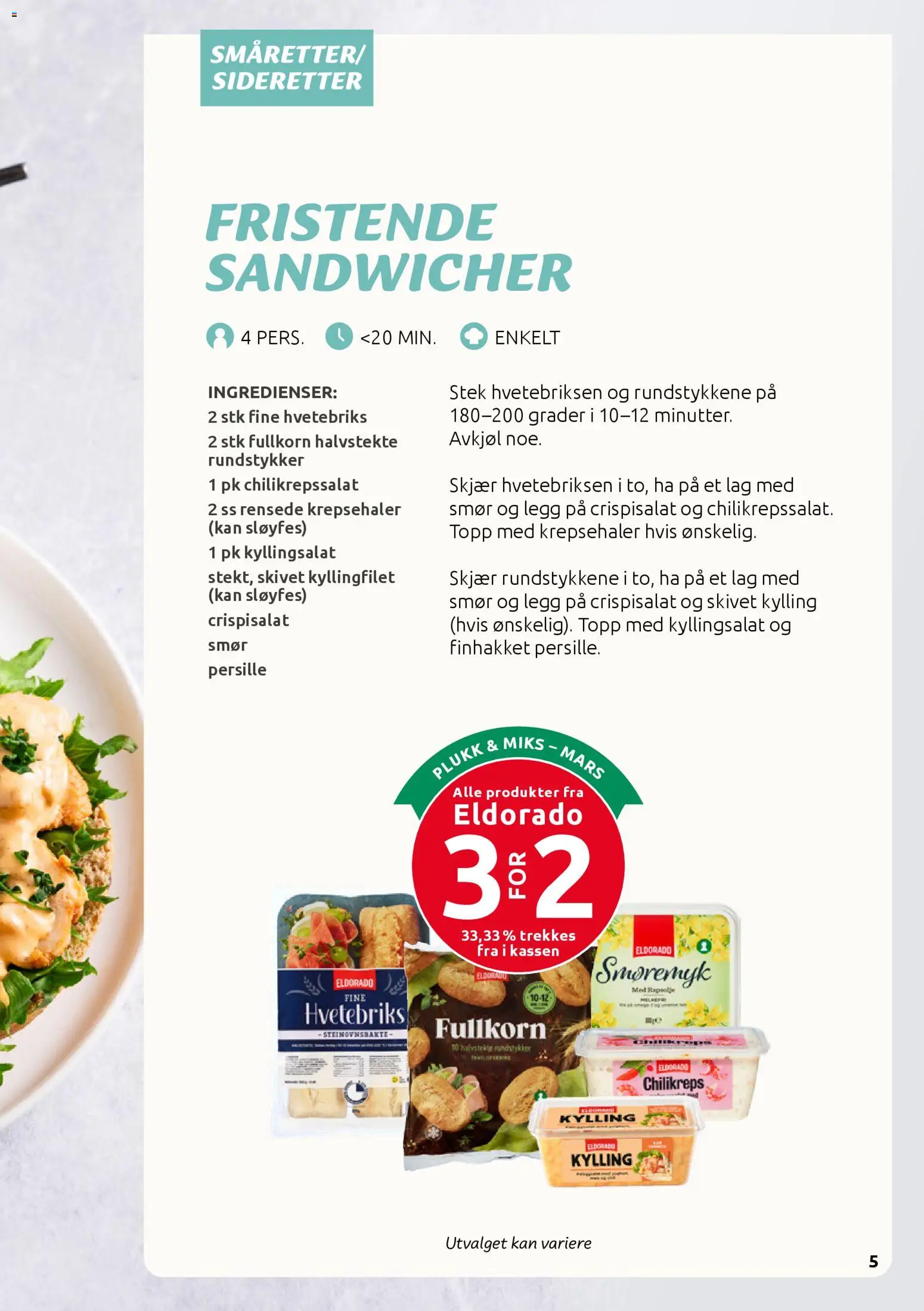 {H1} | Side: 5 | Produkter: Rundstykker, Fågelmatare, Суміш дитяча, Topp