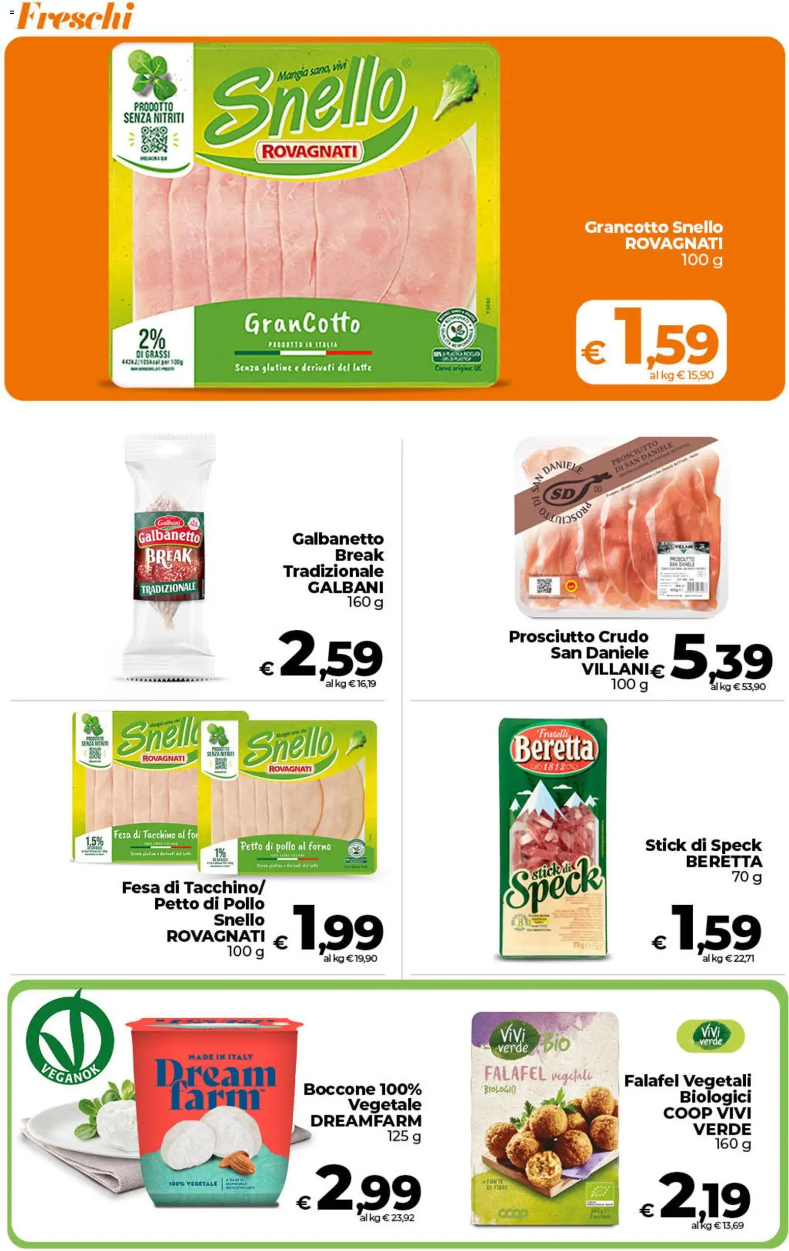 Volantino Ipercoop del 28.04.2026 | Pagina: 17 | Prodotti: Speck, Pollo, Latte, Prosciutto