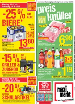 Vorschau von dem Prospekt - Maximarkt Flugblatt gültig ab 11.08.2025