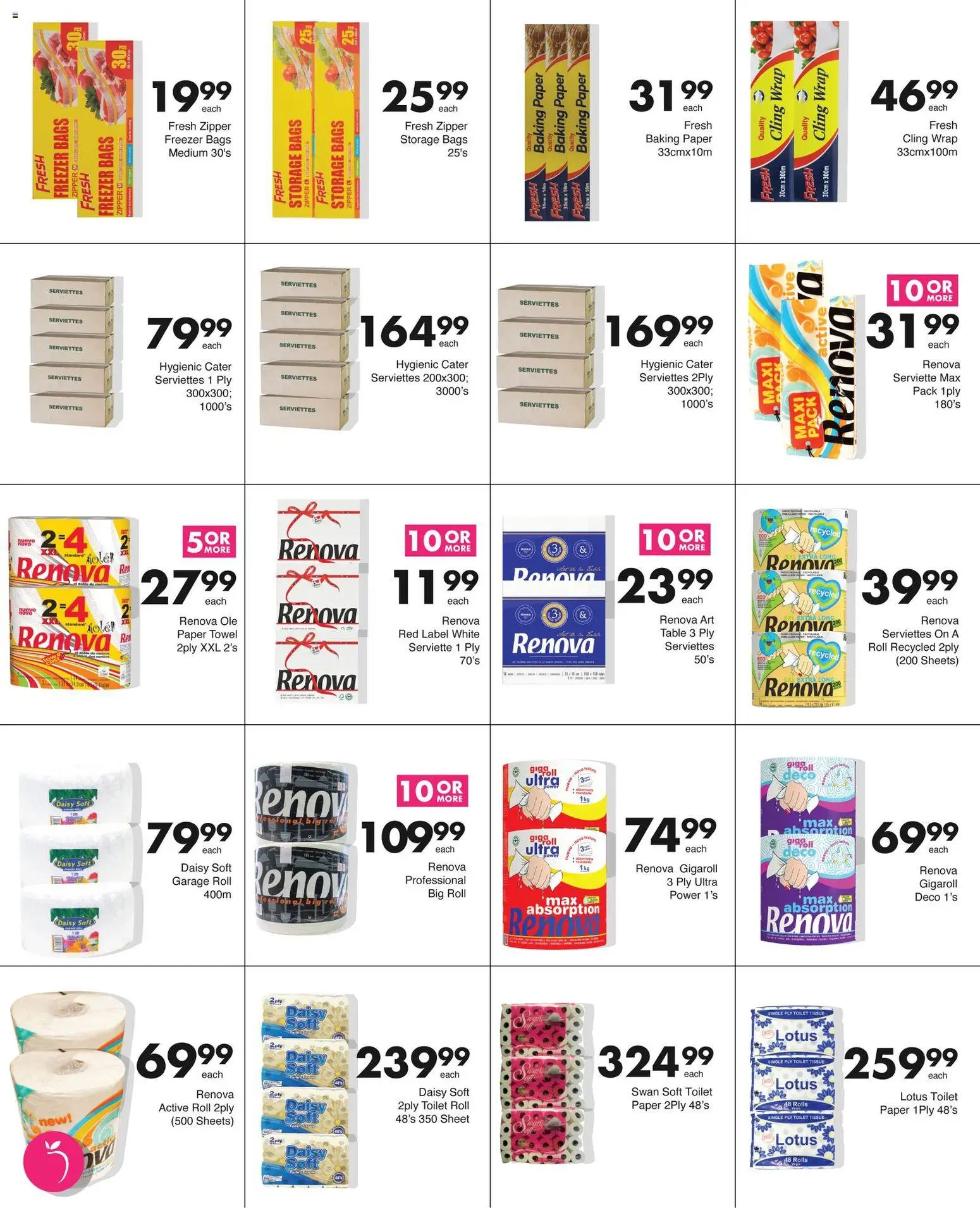 New Save catalogue – valid from 09.02.2026 | Page: 23 | Products: Freezer, Toilet, Paper, Freezer bags