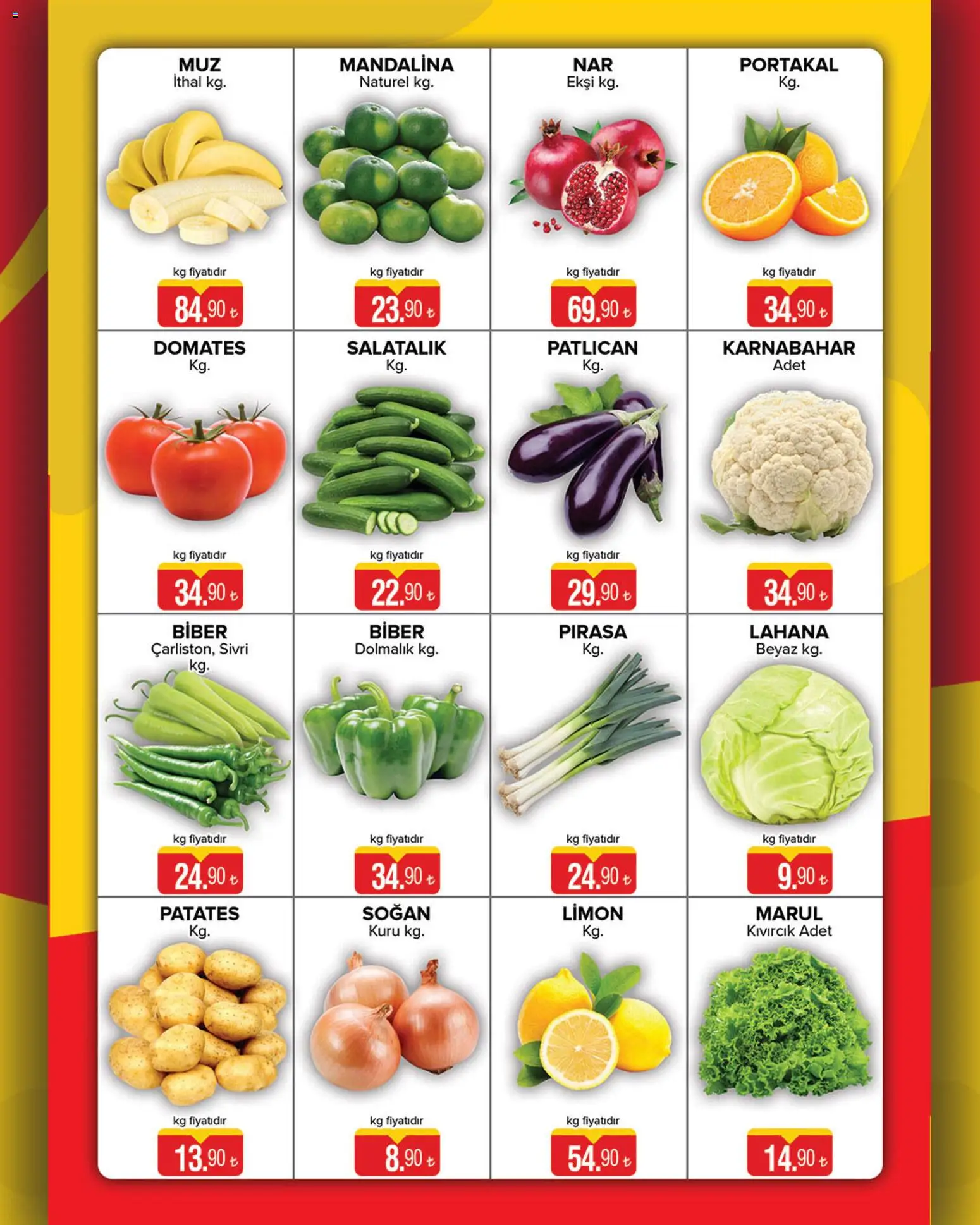 Seyhanlar Market Katalog - 10.12.2025 tarihinden itibaren geçerlidir | Sayfa: 8 | Ürünler: Domates, Limon, Patlıcan, Karnabahar
