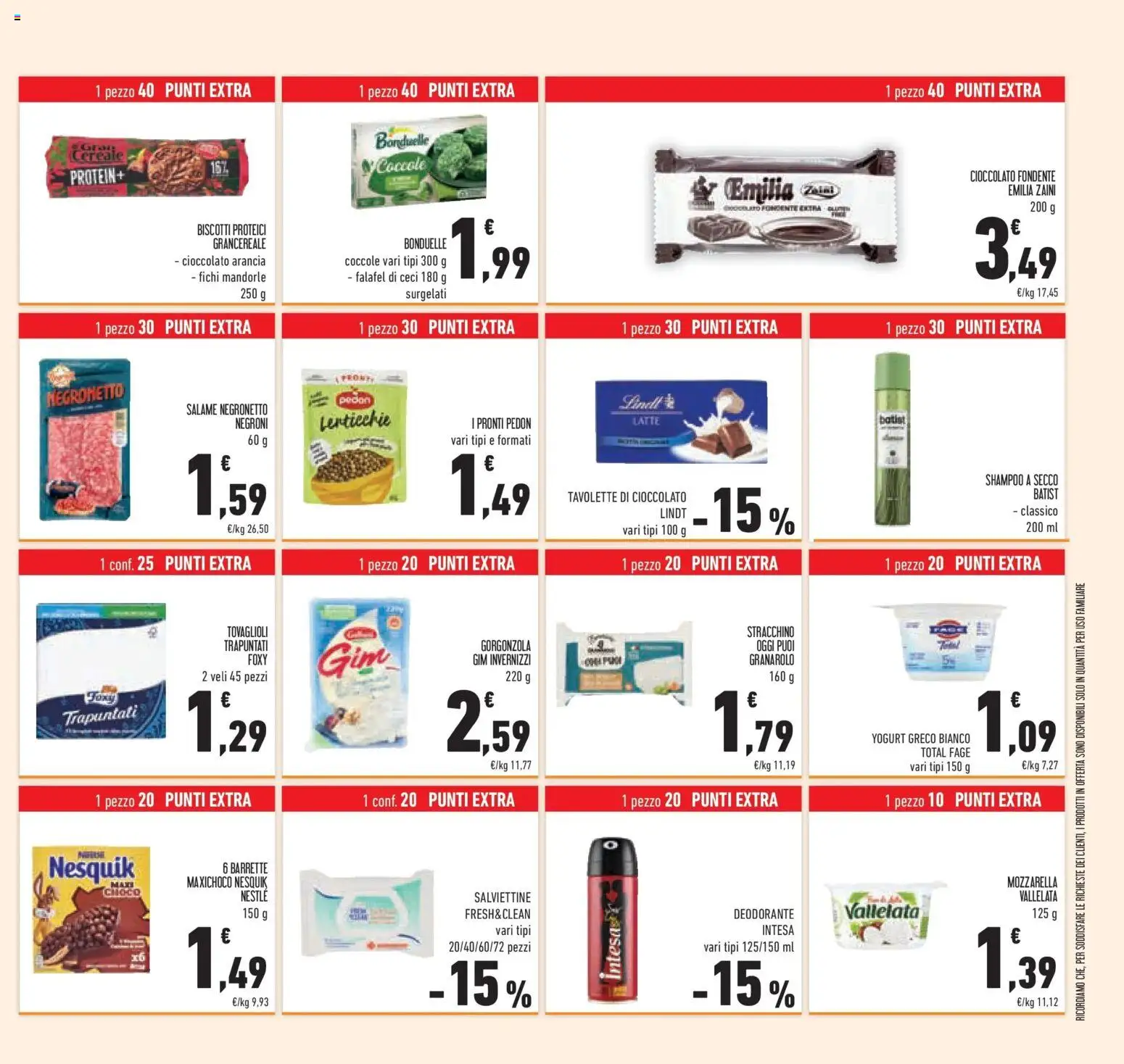 Volantino Conad del 29.01.2026 | Pagina: 31 | Prodotti: Shampoo, Latte, Mandorle, Stracchino