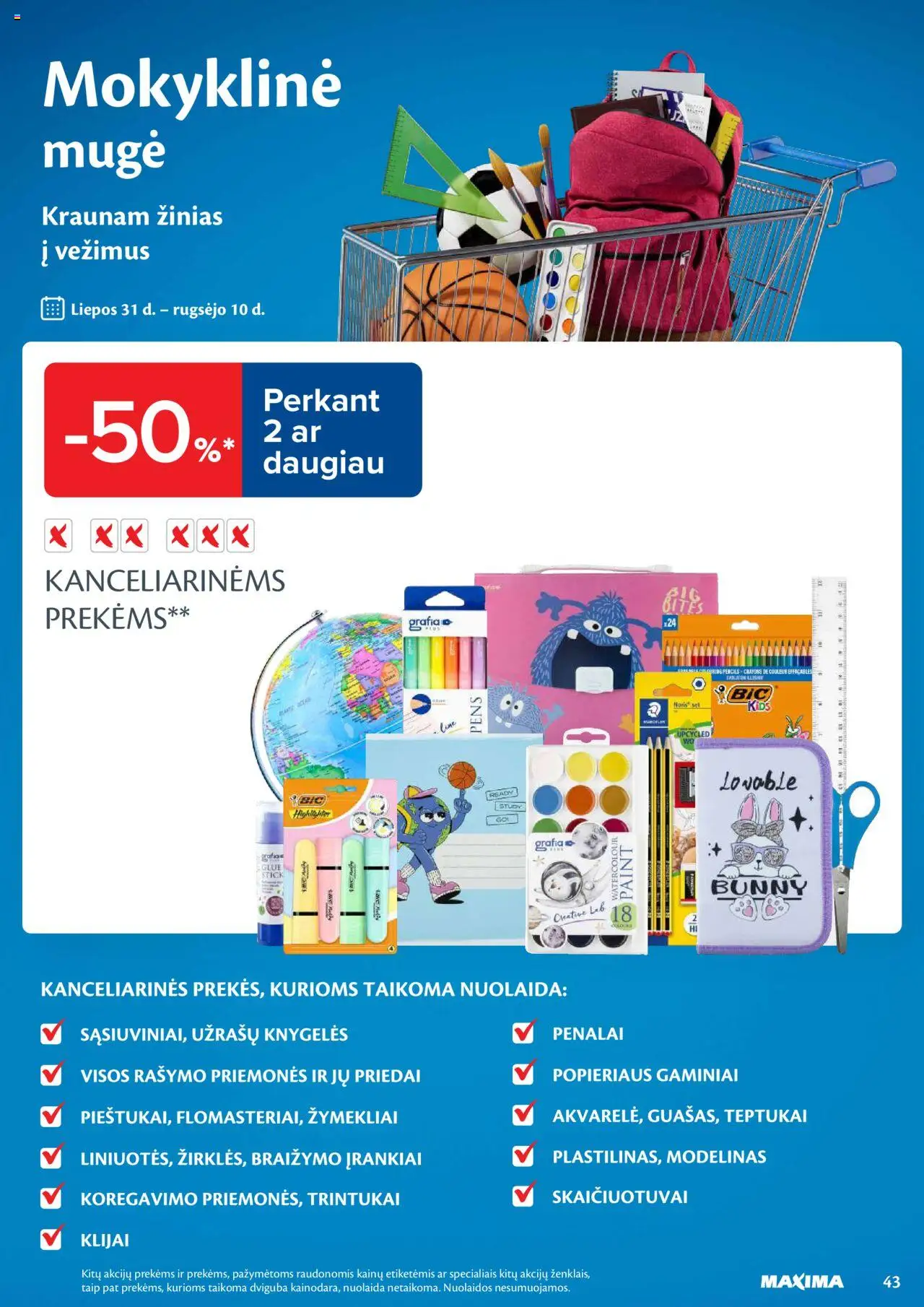 MAXIMA leidinys│galioja nuo 12.08.2025 | Puslapis: 43