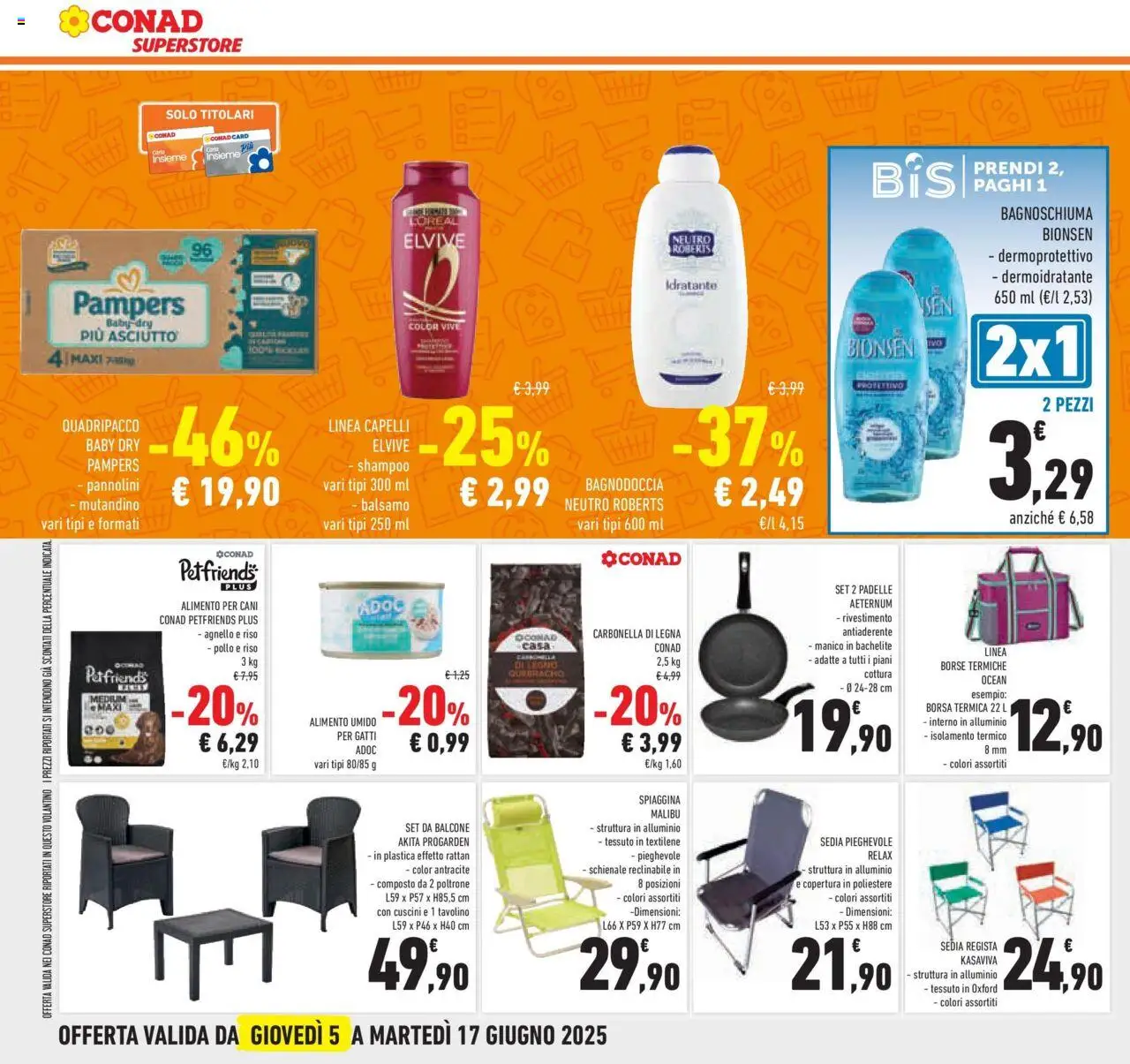 Volantino Conad del 04.06.2025 | Pagina: 32 | Prodotti: Tavolino, Balsamo, Pollo, Alluminio