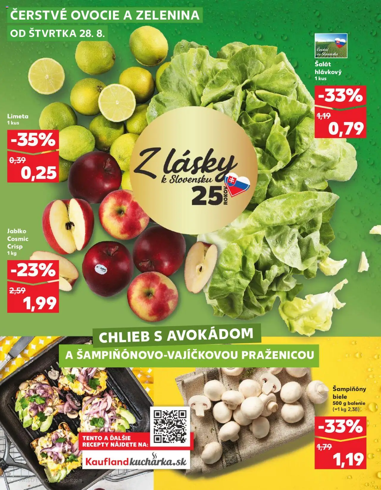 Kaufland SK akciós ujság - amely érvényes a következő dátumtól: 28.08.2025 | Oldal: 6