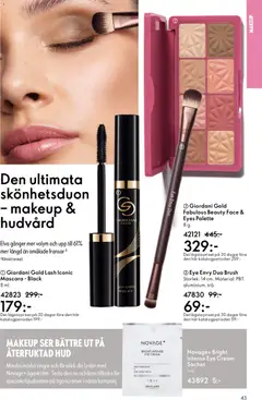 Giordani Gold Lash Iconic Mascara - Black, Mascara for eyelashes, black color, 8 ml. Elva gånger mer volym och upp till 61% mer längd än omålade fransar - Förhandsvisning av reklamblad från butik Oriflame aktuell från 29.10.2025 | Sida: 43