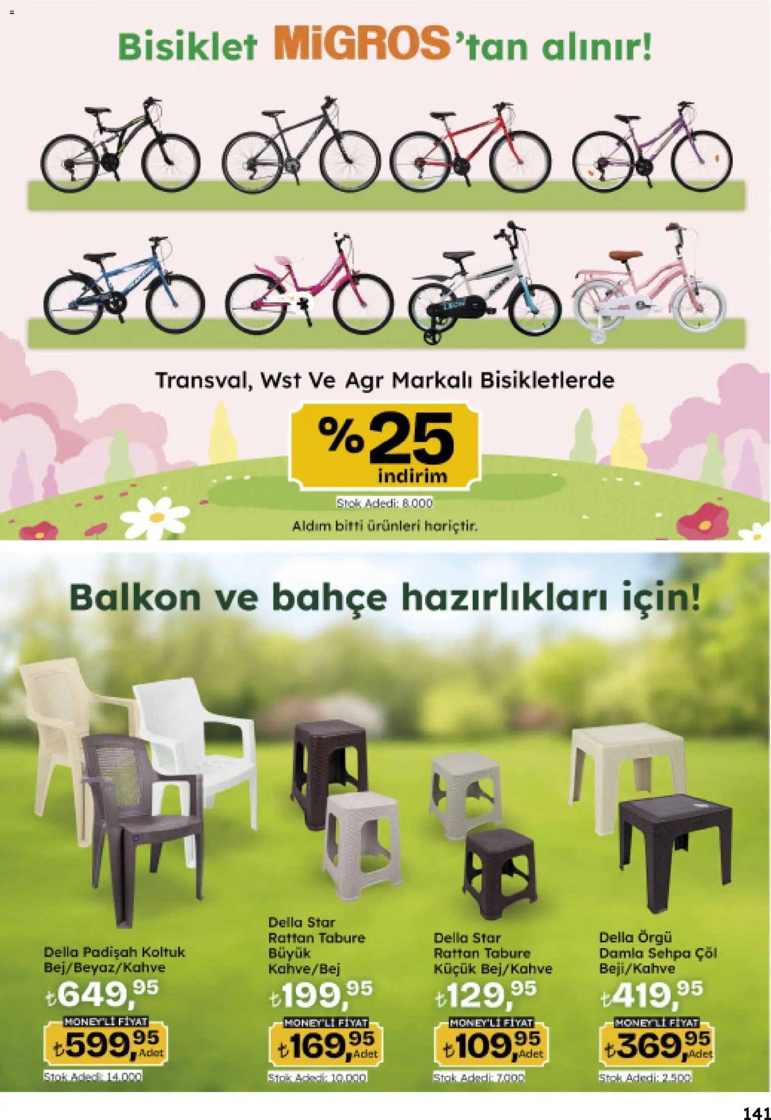 Migros Katalog - Migroskop - 16.04.2026 tarihinden itibaren geçerlidir | Sayfa: 141 | Ürünler: Koltuk