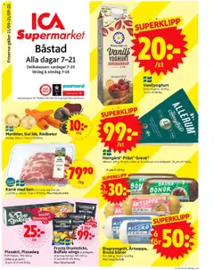 ICA Supermarket - Båstad - Förhandsvisning av reklamblad från butik ICA Supermarket aktuell från 15.09.2025