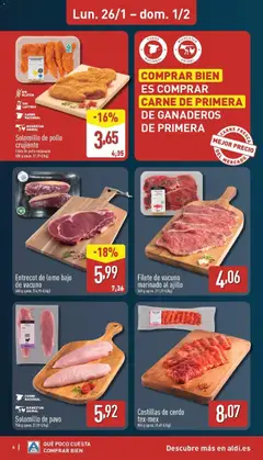 Vista previa Filete de vacuno marinado al ajillo, 360 g aprox. válido desde el 26.01.2026 | Página: 6