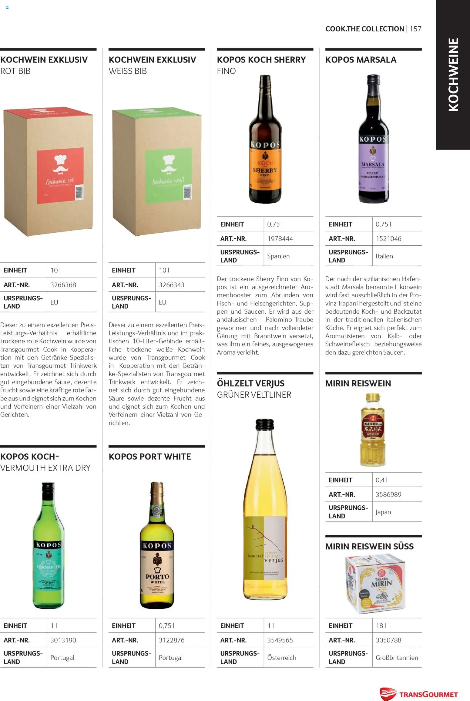 Transgourmet Cook Look-Book gültig ab 08.04.2026 | Seite: 157 | Produkte: Schweinefleisch, Fisch