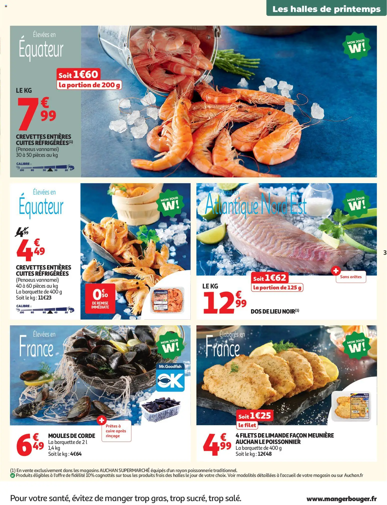 {H1} | Page: 3 | Produits: Poissonnerie, Crevettes