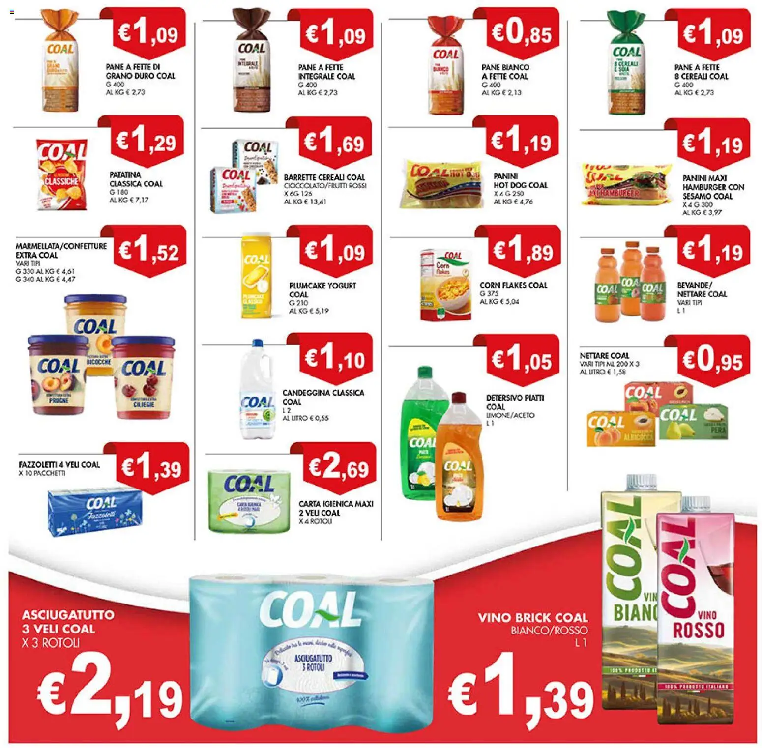 Volantino Coal del 14.11.2025 | Pagina: 27 | Prodotti: Cereali, Candeggina, Fazzoletti, Plumcake